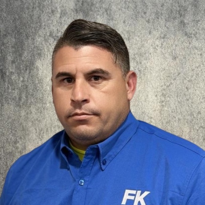 Yonexy Castillo, Sheetmetal General Foreman at FOKIS Mechanical